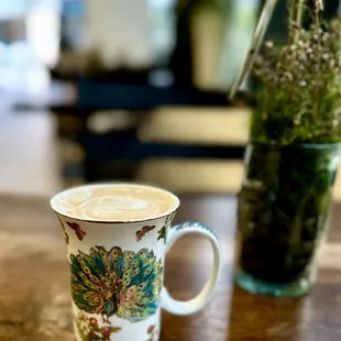 Delicious latte