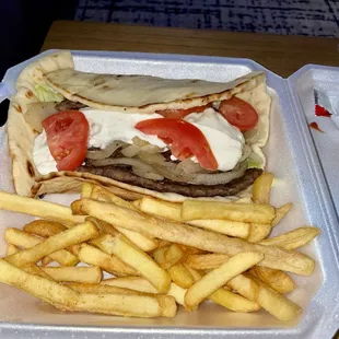 Lamb gyro
