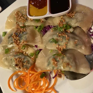 Tofu Spinach Potstickers