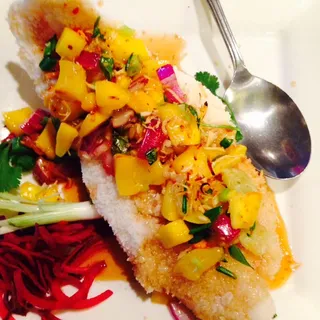 Crispy Mango Fish