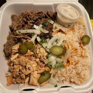 Chicken Shawarma Plate
