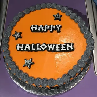 Halloween cake time