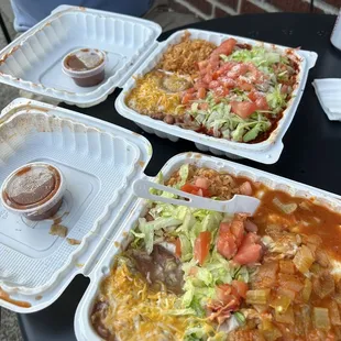 Chili Chile Relleno and Mix Burrito