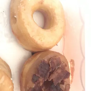 Glaze and bacon maple