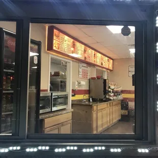 Drive thru window