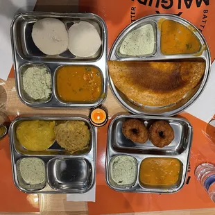 Idli vade, Benne Masale, Chow Chow Bath Yummy! yummy!