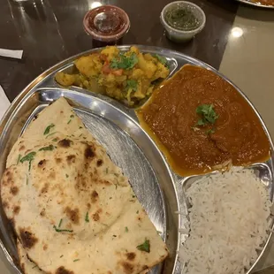 Lamb Curry Lunch Combo