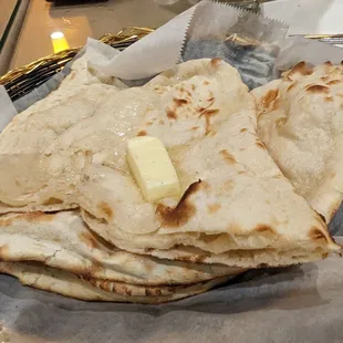 Butter naan