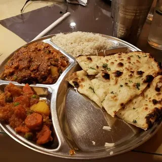 Chicken Vindaloo Lunch Combo