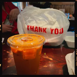 First time trying Thai tea and again, it hit the spot very delicious‍‼