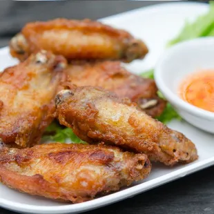 Crispy chicken wings
