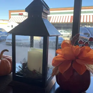 Beautifully decorated for fall