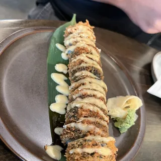 Deep Fried Salmon Roll