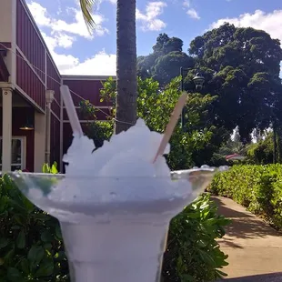 Coconut shave ice
