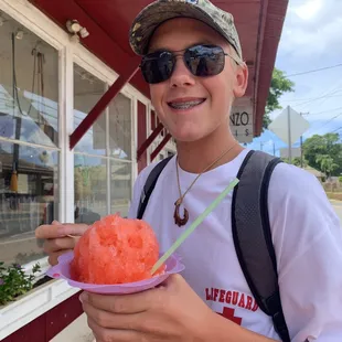 Watermelon and ice cream medium