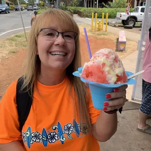 Watermelon &amp; sweet condensed milk, medium