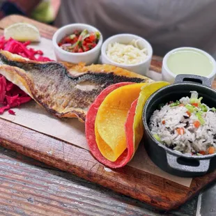 Branzino Fish Tacos