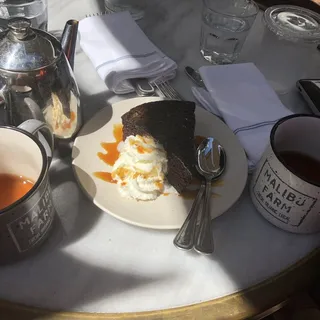 Grilled Chocolate Cake