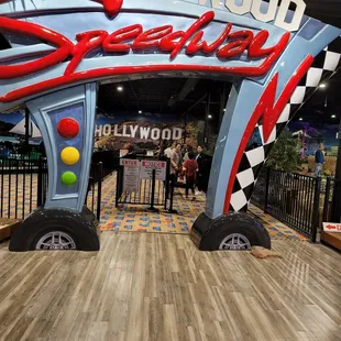 Go karts entrance