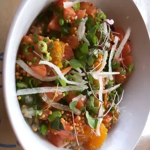 Large Wasabi Ponzu Salmon Bowl
