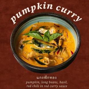 Pumpkin curry winter special