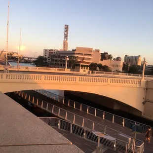 View of the river