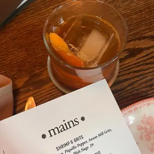 Delicious cocktail