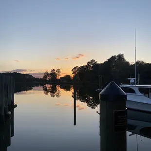 Sunset View from outside next to the water