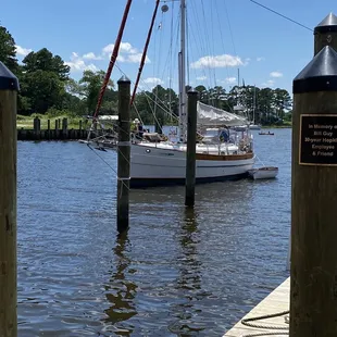 View of incoming boats that were coming in for lunch.