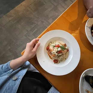 Salmon New Orleans dish