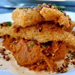 Pecan Crusted Walleye