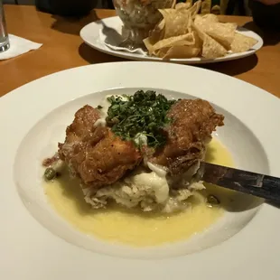 Crispy lemon chicken