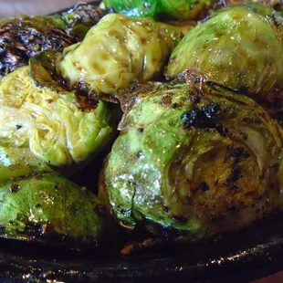Brussels Sprouts, close-up.