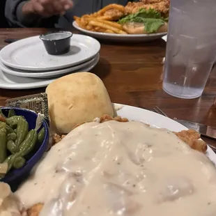 Tenderloin meal and sandwich of the same