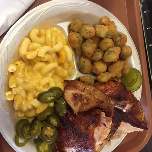 Chicken with sides