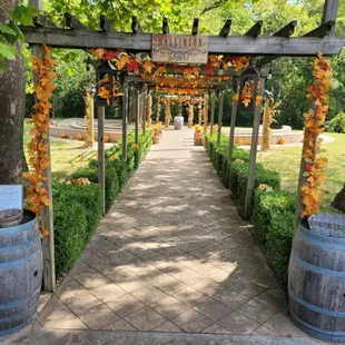 The isle you walk down to start your ceremony.