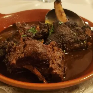 Baby lamb special of the day