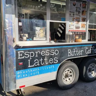 Great coffee truck by Westin Austin
