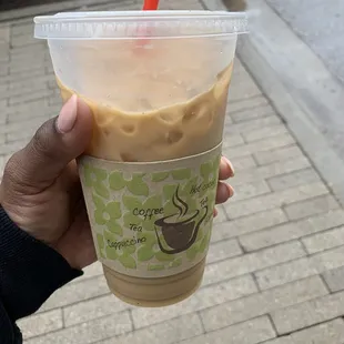 24oz large iced Southside coffee