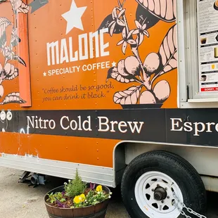 a coffee truck