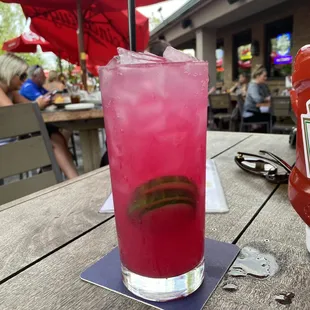 Prickly Pear cocktail