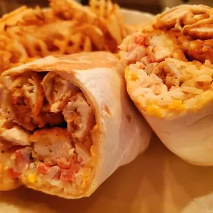 Firecracker Chicken wrap