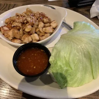 Lettuce Chicken Wraps