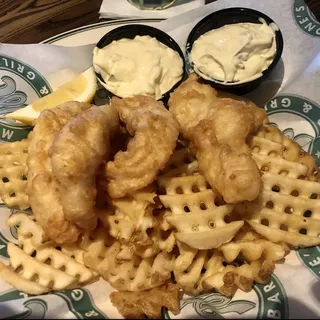 Walleye Fish And Chips
