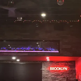 Restaurant seating area