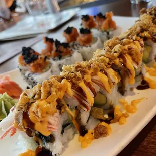 Crunchy Texas roll