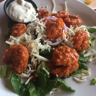 Spicy Buffalo Shrimp Salad