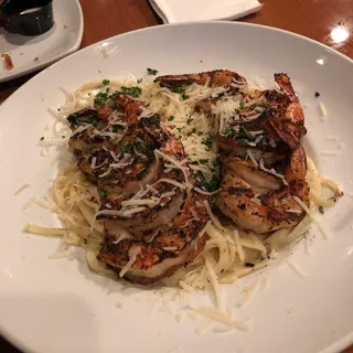 Blackened Shrimp Alfredo