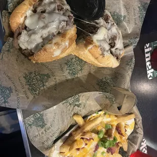 French dip and cheese fries are great!