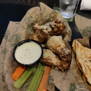 Chicken wings. Not good